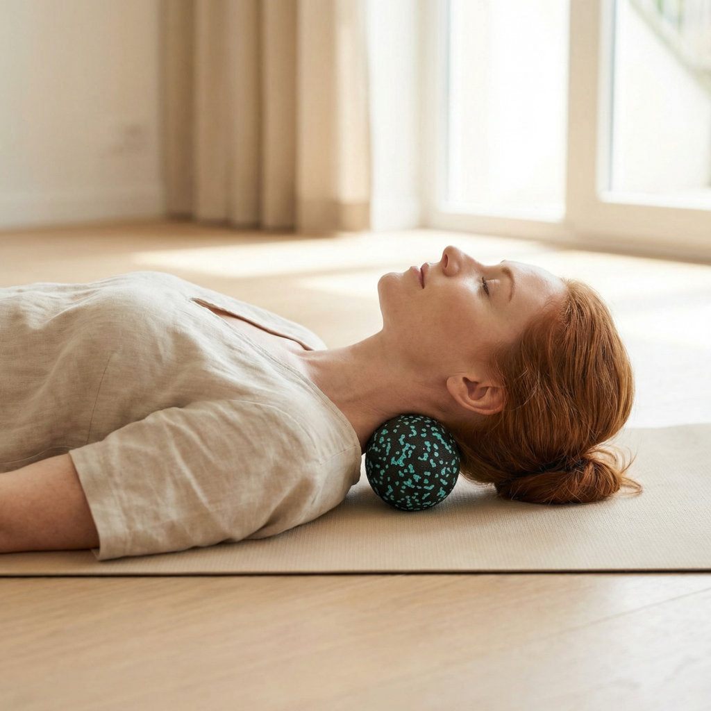 Boule de massage EPP double – Accessoire de relaxation musculaire