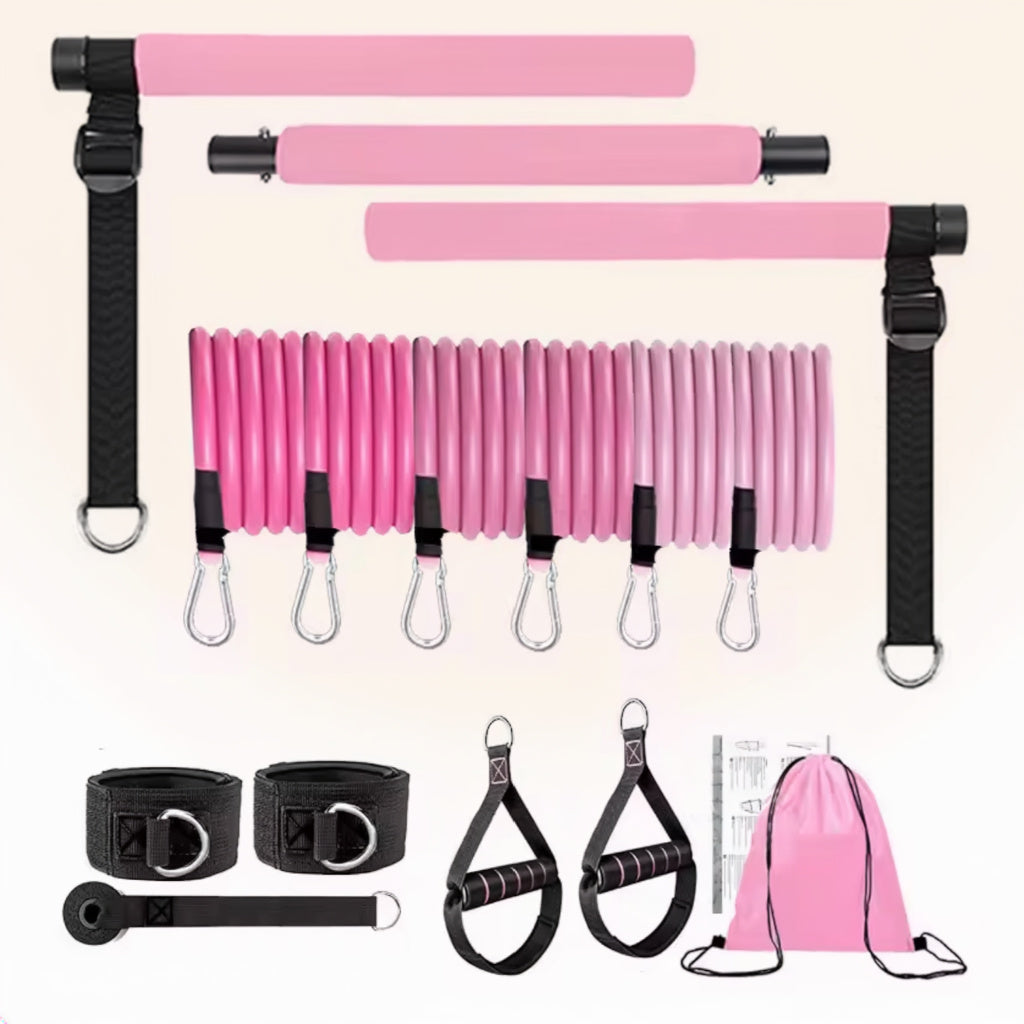 Kit Pilates 11-en-1 avec bandes de résistance