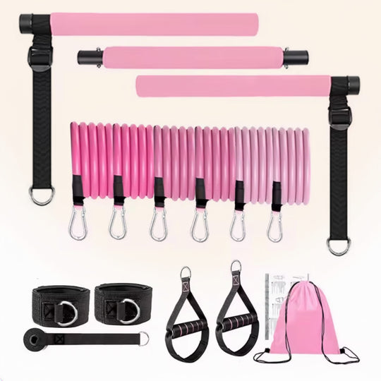 Kit Pilates 11-en-1 avec bandes de résistance