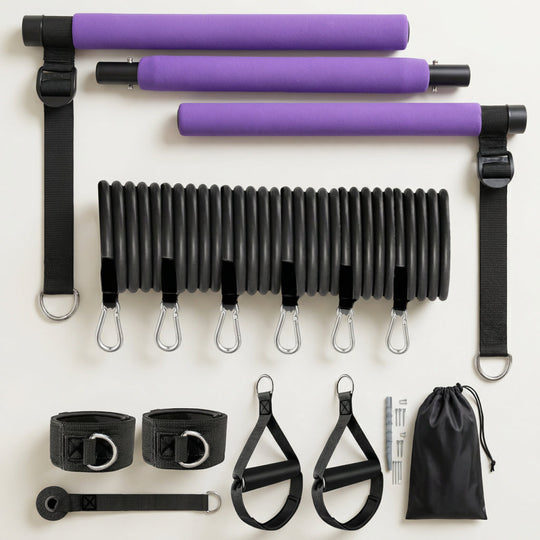 Kit Pilates 11-en-1 avec bandes de résistance