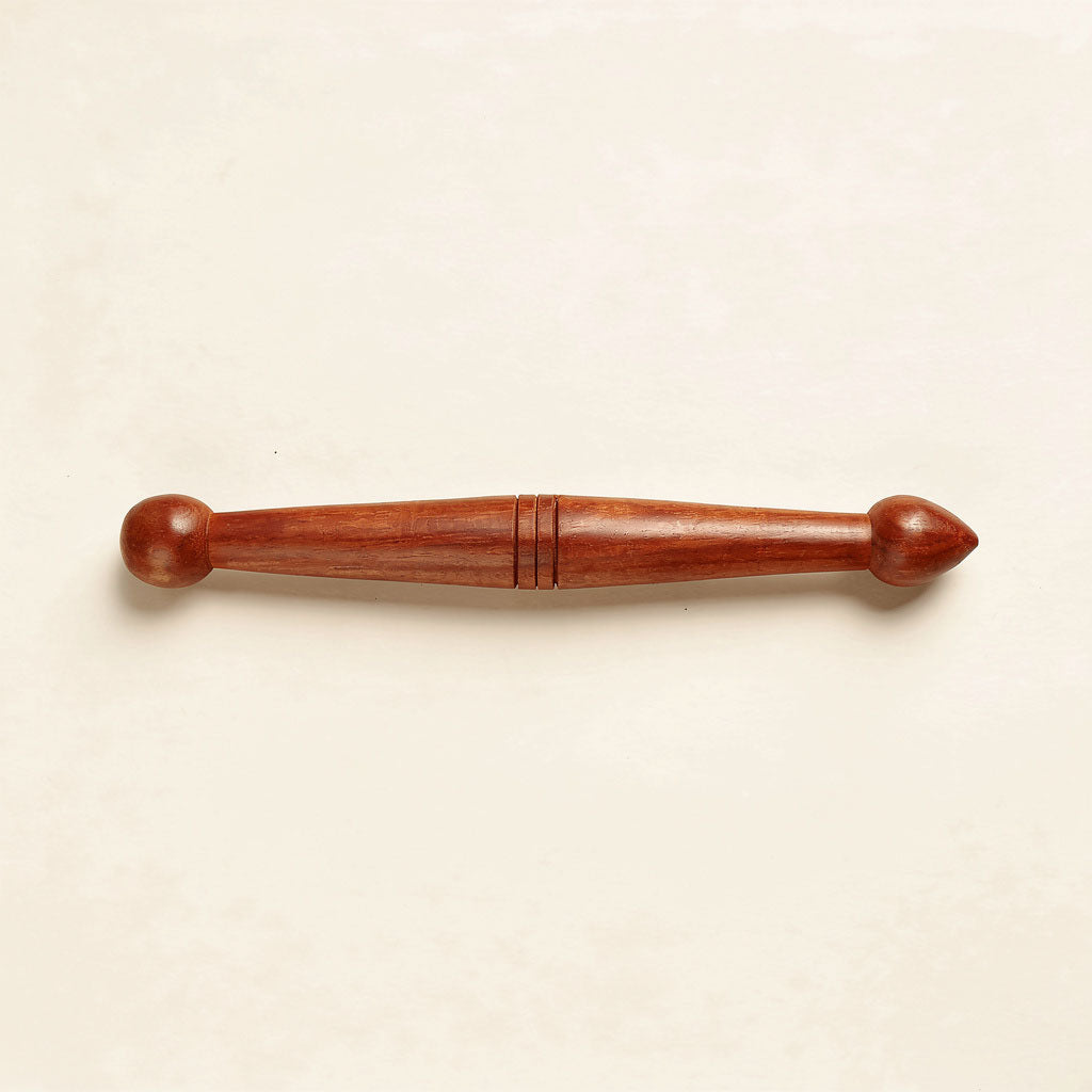 Bâtons de Réflexologie en Bois de Rose – Outil d'Acupression et de Massage pour Pieds, Mains, Visage et Corps
