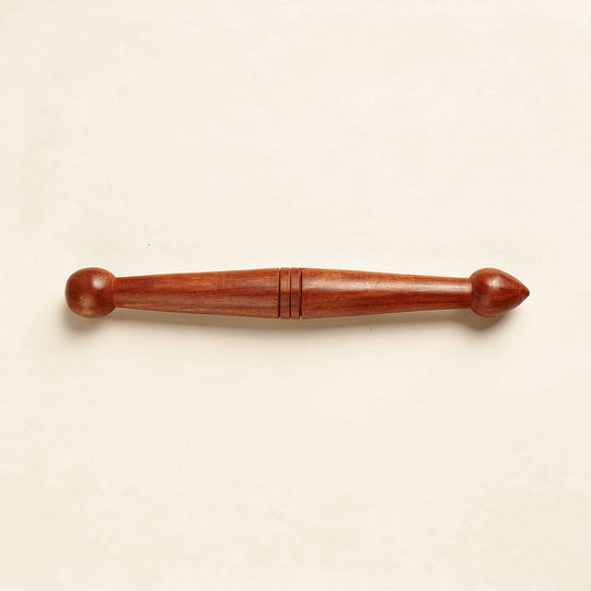 Bâtons de Réflexologie en Bois de Rose – Outil d'Acupression et de Massage pour Pieds, Mains, Visage et Corps