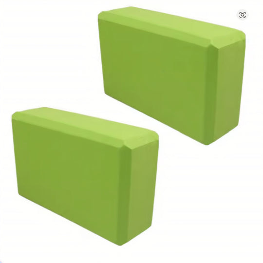 Blocs de Yoga en Mousse EVA – Lot de 2, Accessoires d’Étirement
