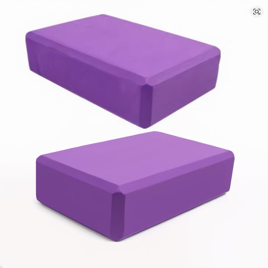 Blocs de Yoga en Mousse EVA – Lot de 2, Accessoires d’Étirement
