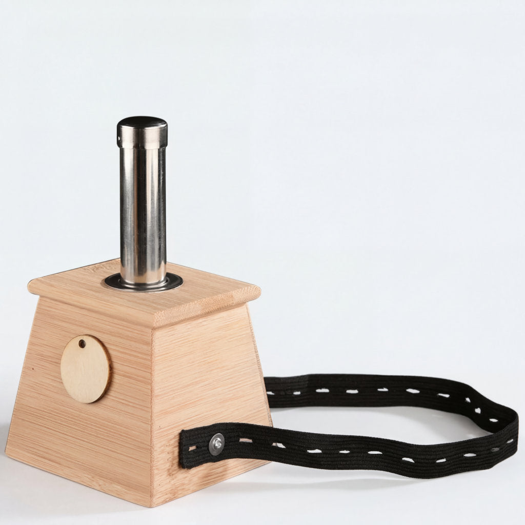 Boîte de moxibustion en bambou naturel – Acupuncture anti-douleur