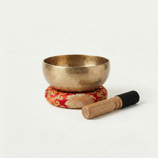 Bol sonore de Bouddha fait main en laiton – Méditation, relaxation