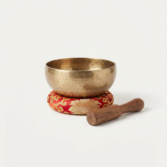 Bol sonore de Bouddha fait main en laiton – Méditation, relaxation