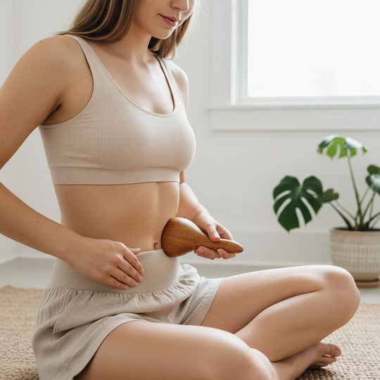 Coupe de massage en bois Maderothérapie – Outil manuel de Gua Sha pour le massage du corps et la relaxation musculaire