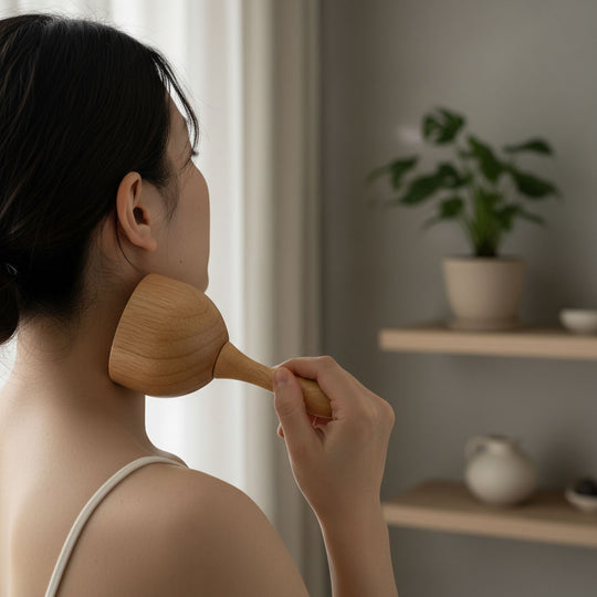 Coupe de massage en bois Maderothérapie – Outil manuel de Gua Sha pour le massage du corps et la relaxation musculaire