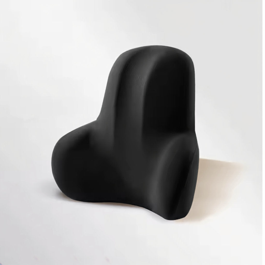 coussin de siège en mousse de couleur noire