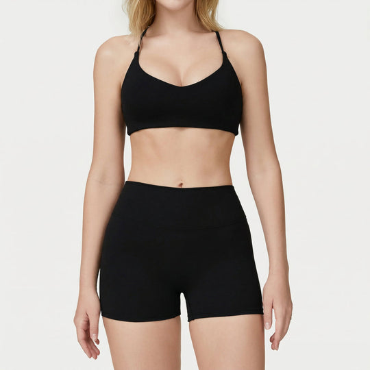 Ensemble Yoga Femme 2 Pièces – Short, évacuation de l'humidité