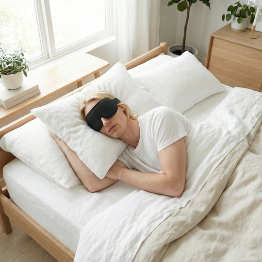 Masque de sommeil 3D occultant – usage maison et voyage