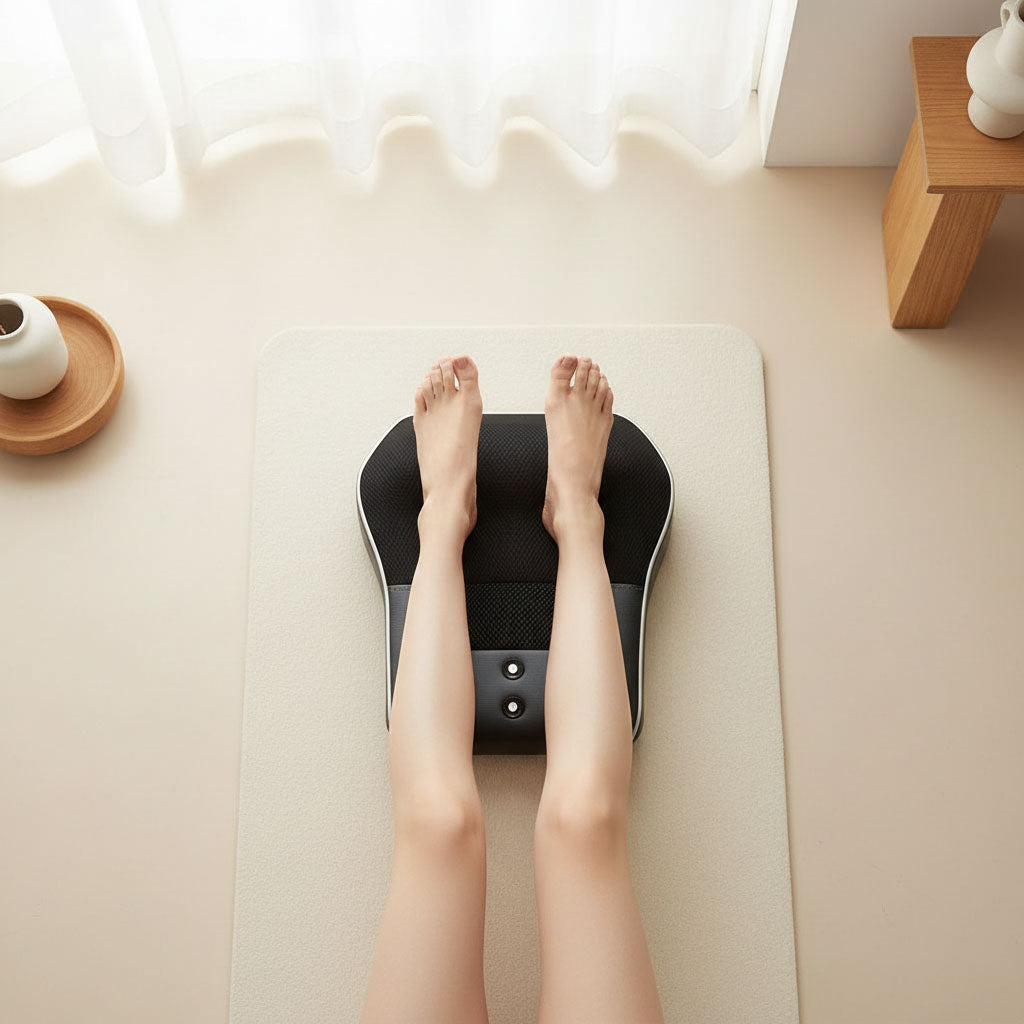 Coussin Masseur Shiatsu Chauffant – Relaxation du Cou, des Épaules et du Dos