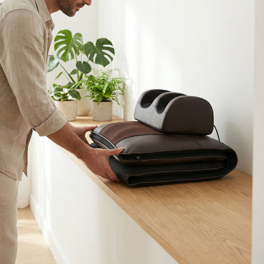 Matelas de massage électrique relaxant – Vibrations et chaleur douce
