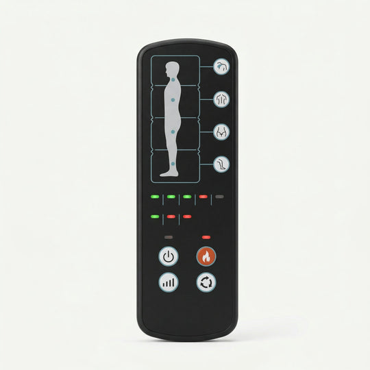 Matelas de massage électrique relaxant – Vibrations et chaleur douce