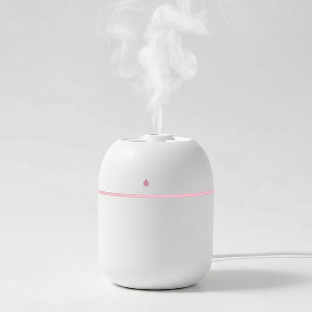 Mini Humidificateur USB Silencieux – Diffuseur Huiles Essentielles