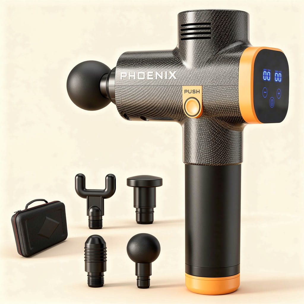 Pistolet de massage pour récupération musculaire