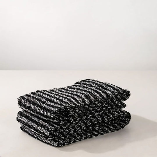 Serviette exfoliante pour le corps en éponge – Gommage doux pour la douche et le bain