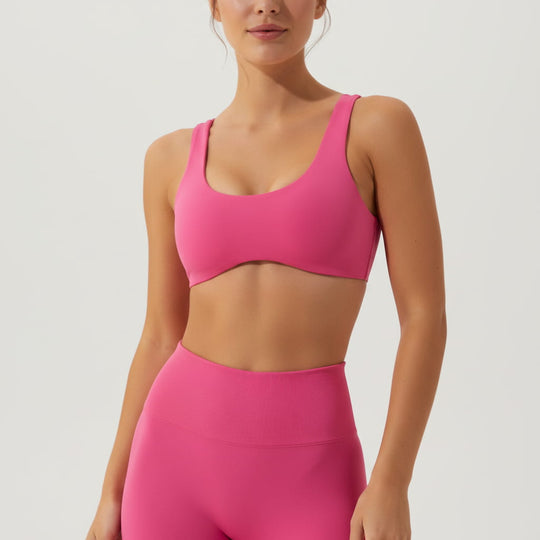 Soutien-gorge de sport sans couture – brassière de yoga respirante