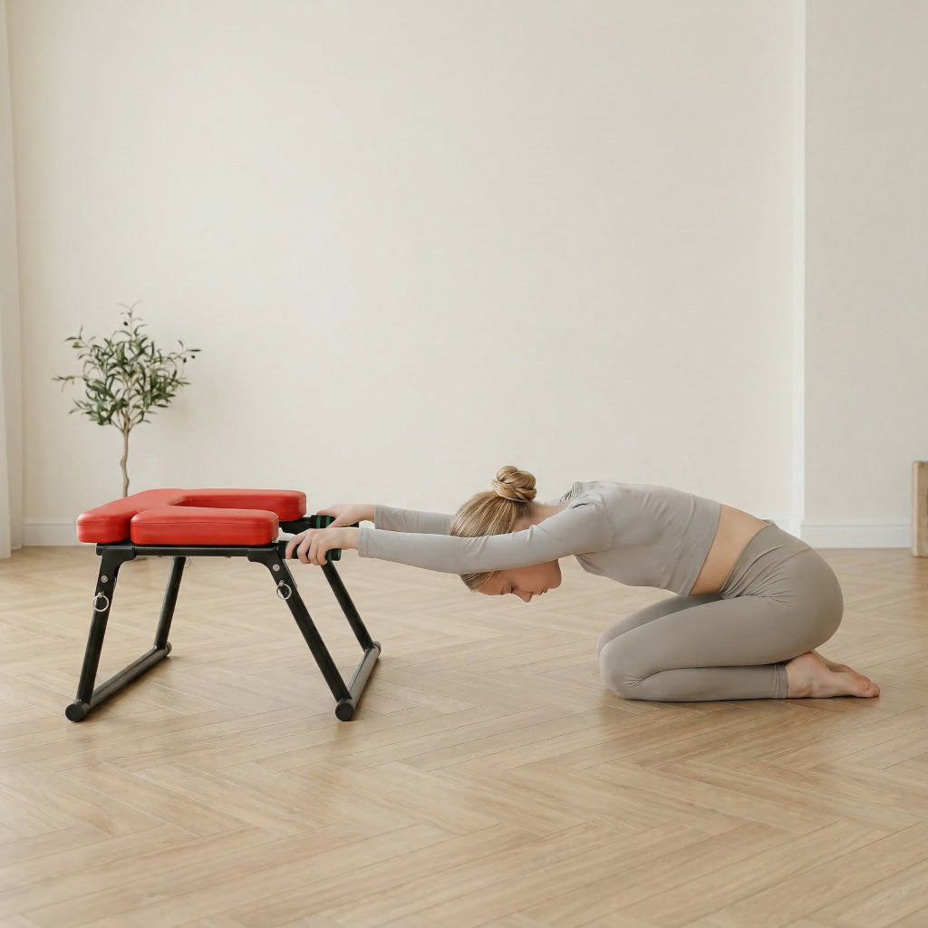 Tabouret d’inversion de yoga multifonctionnel – Renforcement du tronc