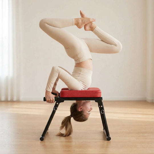 Tabouret d’inversion de yoga multifonctionnel – Renforcement du tronc