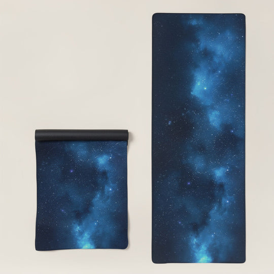 Tapis de yoga en caoutchouc naturel – Surface daim absorbante